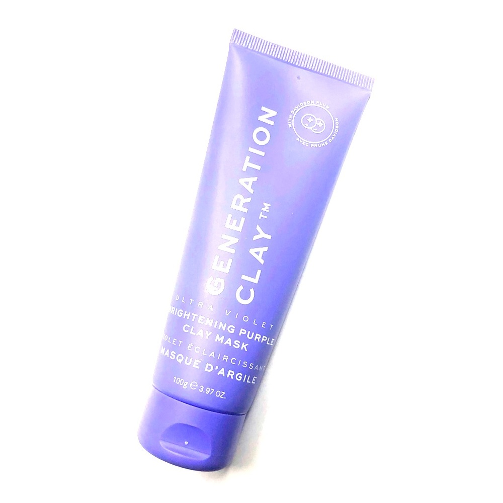 Generation clay brightening purple clay mask